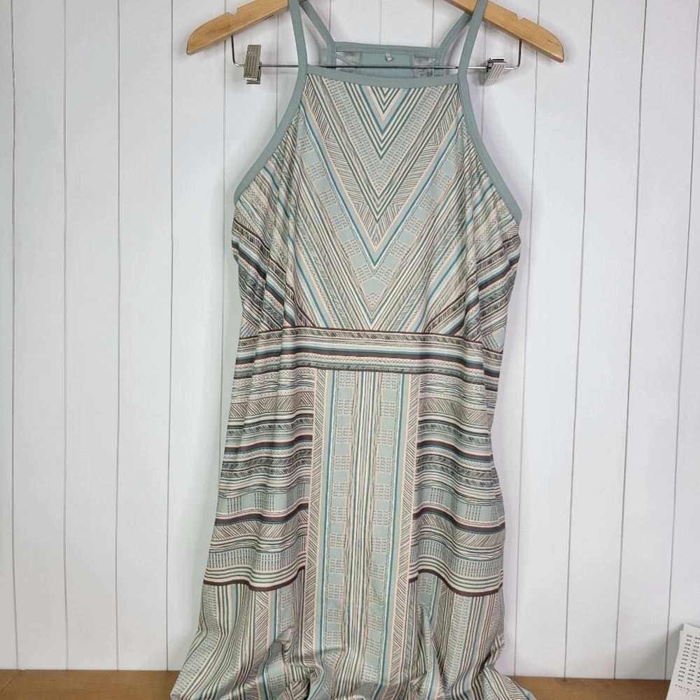 Prana athletic striped summer dress